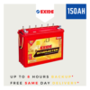 Exide 150Ah INVA MASTER IMTT 1500 Inverter Ups Battery 60 Months